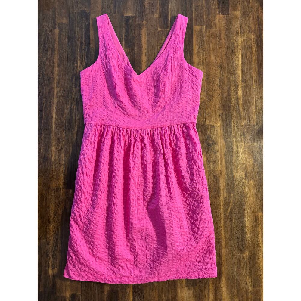 Tori Richard Pink Textured Dress
